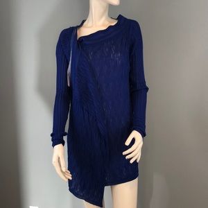 NWOT M Missoni Electric Blue Sweater Size 46/US 10